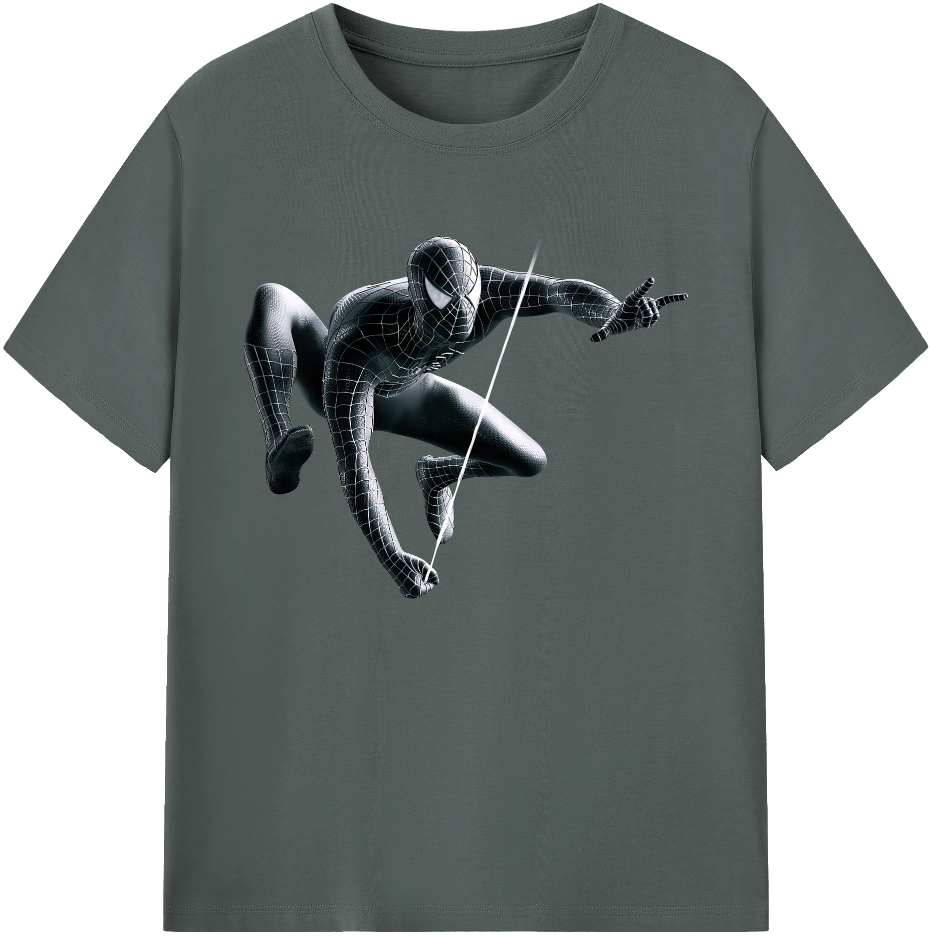 （画像用） Spider Man スパイダーマン 綿100％ メンズ半袖Tシャツ｜肌触りやわらか＆通気性
